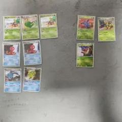 並〜良品】旧裏 レア9枚 ライチュウ プテラ ガルーラ 他 - メルカリ
