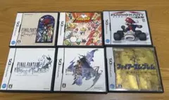 DS名作ソフト6枚セット FF / ファイアーエムブレム / マリオカート等