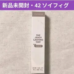 【新品未開封】 ロムアンド ジューシーラスティングティント　42 ソイフィグ