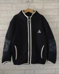 秋冬物★NIKE ACG フリースジャケット 140㎝ 黒 定価11,000円
