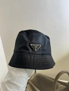 PRADA バケットハット ブラック