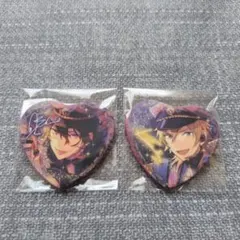 【新品】あんスタ とるパカ一番くじ アンデット ハート缶バッチ