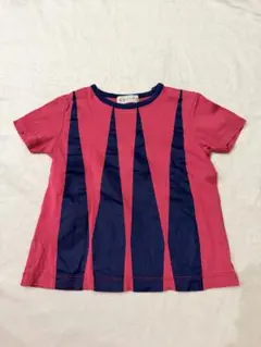 CELINE ストライプ Tシャツ 肩ボタン付きのサムネイル