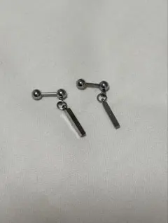 ピアス ボディピアス シルバー 16G サージカルステンレス バーベルピアス