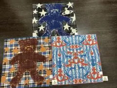 【新品タグ付】Vivienne Westwood大判ガーゼハンカチーフ　3枚組