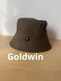 Goldwinカーキブラウン　バケットハット　フリーサイズ　未使用　美品