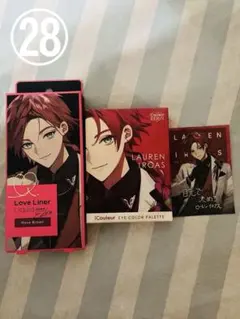 ローレン・イロアス iCouleur アイシャドウパレット、ラブ・ライナー、特典