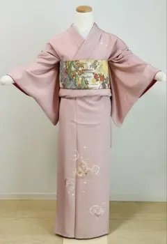 薄物　付下げ　夏着物　アザミに小菊 薄物付下げ夏着物アザミに小菊|mercari商品代購│mercari