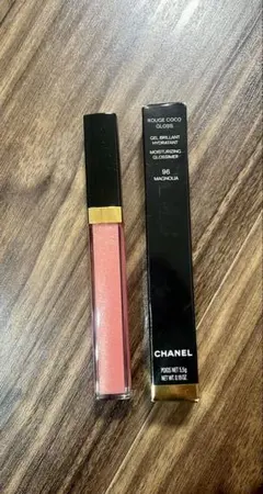 【美品】CHANEL ROUGE COCO GLOSS 96 マグノリア