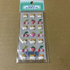 レモン株式会社　ミニミニふんわかシール　ハムスター　平成レトロ