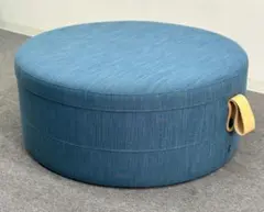 Bolia□Grab Pouf オットマン スツール 直径80cm 北欧 ブルー - メルカリ