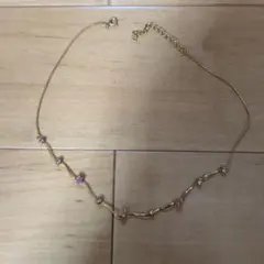 クレージュ　ゴールドネックレス美品のサムネイル