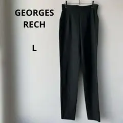 ジョルジュレッシュ　スラックス　ハイウエスト　　毛使用裏地暖か　テーパードパンツ