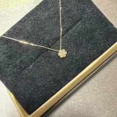 【超美品】ブルーム K18 ダイヤモンド フラワーネックレス お花 証明書付のサムネイル