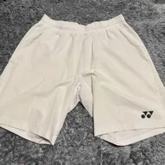 YONEX 吸汗速乾 ホワイト ハーフパンツ L