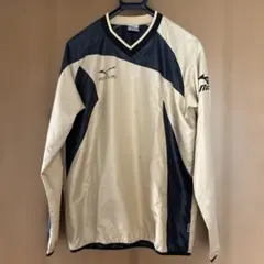 Mizuno 長袖ピステ Lサイズ ゴールド&ブラック