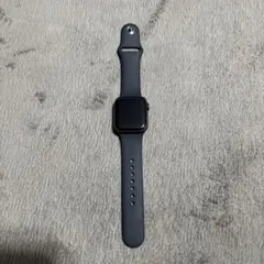 Apple Watch SE 40mm スペースグレー　アルミケース シリコン