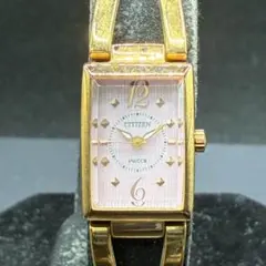 シチズン CITIZEN ウィッカ wicca クォーツ 腕時計 レディース