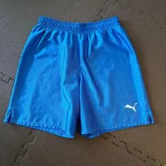 PUMA 青 ハーフパンツ 160cm サイズ