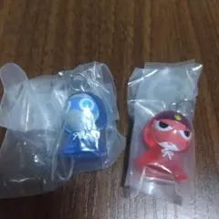 めじるしアクセサリー 　ケロロ軍曹 　ギロロ伍長 　ドロロ　2個セット
