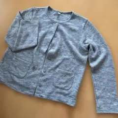 UNIQLO グレー カーディガン 140