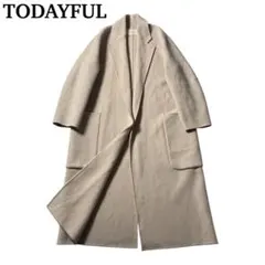 TODAYFUL ウール オーバーコート ロング 36