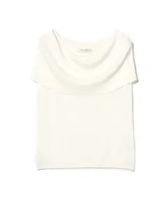 新品未使用 Demi-Luxe BEAMS オフショルダー ノースリーブ ニットのサムネイル