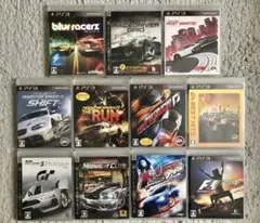 PS3 レースゲーム11本まとめ売り
