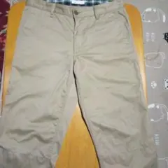 BEAMS ベージュ チノパン 日本製 他の人と産を付けたい方わ必見です。