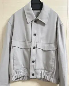 【極美品】WYM LIDNM ブルゾン セットアップ ベージュグレー Sのサムネイル