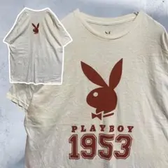 BGTM ブランド Tシャツ ビンテージ 古着 プレイボーイ うさぎ カレッジ
