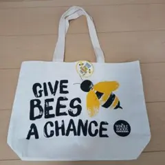 Whole Foods Market エコバッグ　タグ付き　ハチ　ハワイのサムネイル