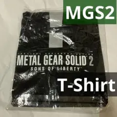 Tシャツ　METAL GEAR SOLID 2　銀「!」マーク　黒　ブラックのサムネイル