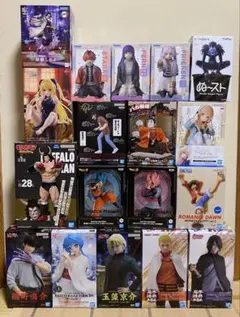 【新品・未開封】 最新含む プライズフィギュア まとめ売り 18体セット
