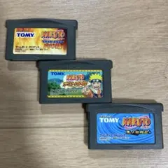 NARUTO ゲームボーイアドバンスソフト 3本セット　312