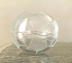 サッカーボールになるガラス皿のサムネイル