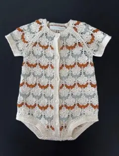 ZARA Baby 完売品 かぎ編みロンパース未使用のサムネイル
