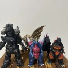 ムービーモンスターシリーズ　デスゴジ　キングギドラ　機龍　スペゴジ　5体セット