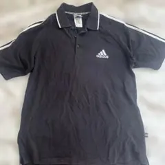 adidas アディダス ポロシャツ ブラック Lサイズのサムネイル
