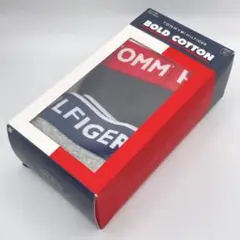 トミーヒルフィガー ボクサーパンツ2枚 BOLD COTTON ブラック グレー