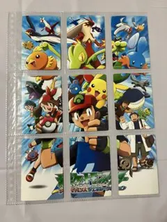 グッズ］ポケモンずかんカード アドベンチャーカード AG編 サンプル