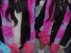 チェシャ猫 マフラーキャップ ディズニー