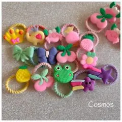 ヘアゴム ベビーアクセに最適！小さめ多種