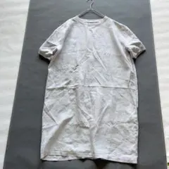 中川政七商店 コットンリネン Tシャツチュニック ワンピース 半袖 A110 