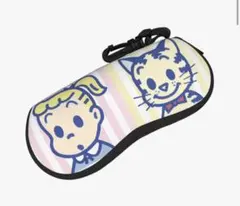 オサムグッズ　メガネケース　ケース　入れ物　眼鏡入れ　白　ピンク　キャラクターのサムネイル