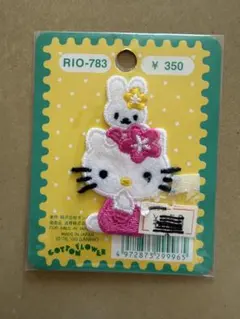 Sanrio ハローキティ刺繍ワッペン ハローキティ&デイジー　1999年
