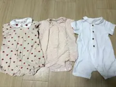 ベビー服3点セット60〜70