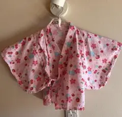 110 女の子　甚平　綿100%