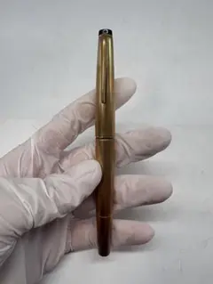 廃番 未使用 オールドチーク 世界の銘木 スタンダード 14K H-F 木軸