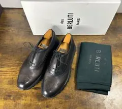 32万円 Berluti アレッシオ パドヴァ オックスフォード シューズ 9